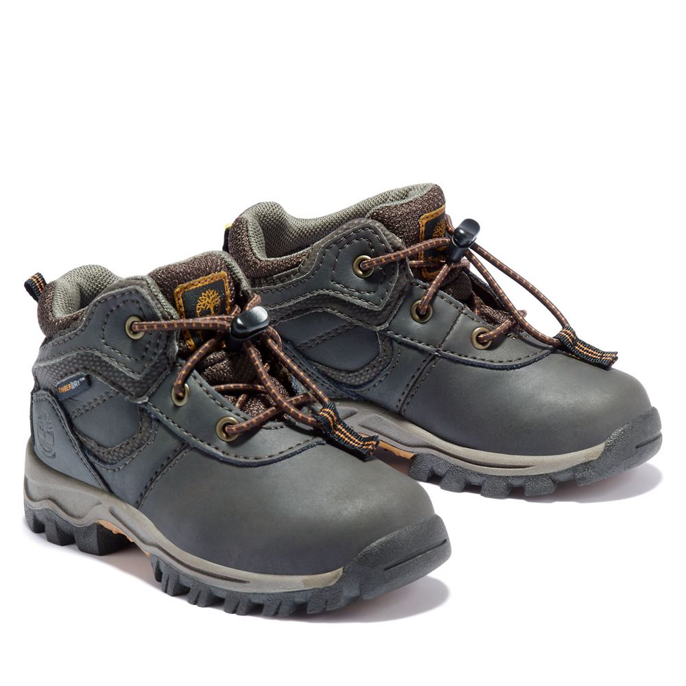 Timberland Παπούτσια Πεζοπορίας Παιδικα Καφε - Toddler Mt. Maddsen Waterproof - Greece 0834716-VU